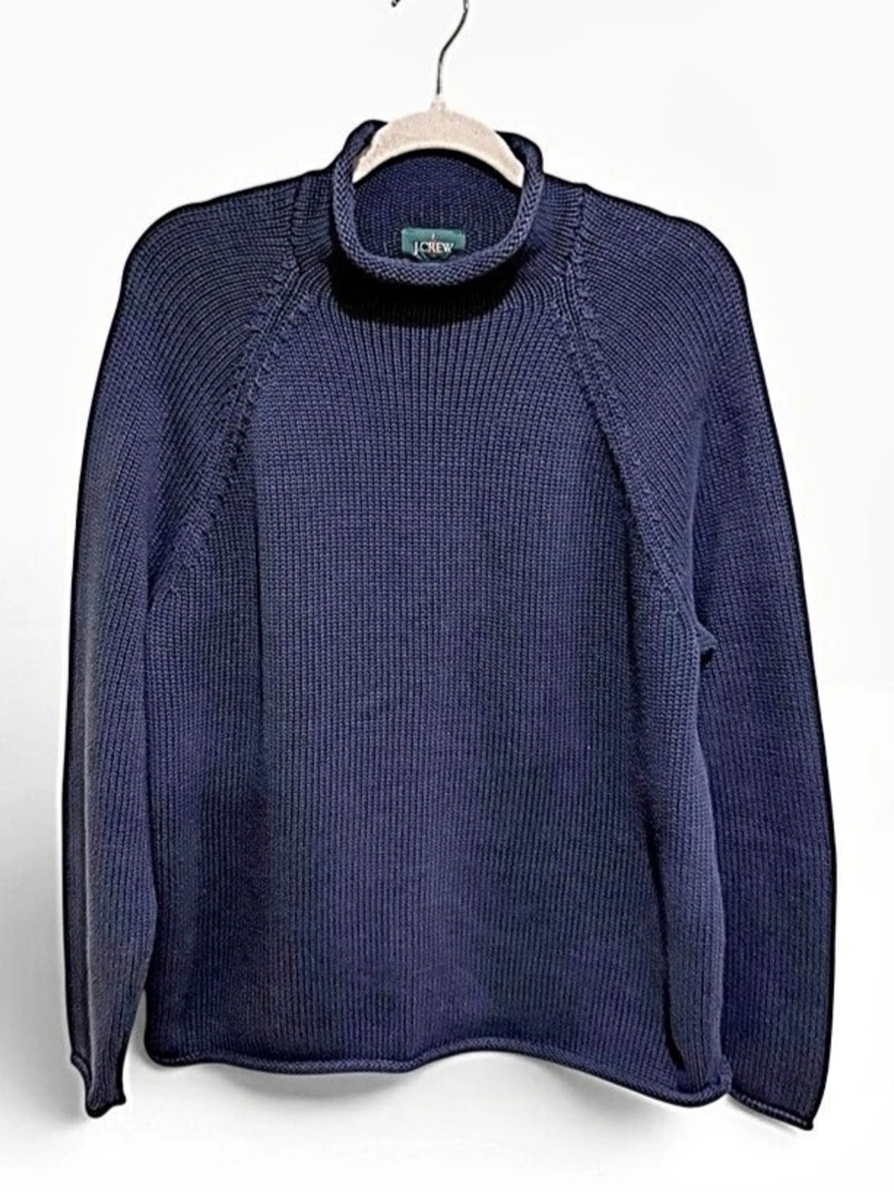 NWOT J.Crew 1988 Rollneck Sweater Blue Medium - Staple for Fall/Winter!